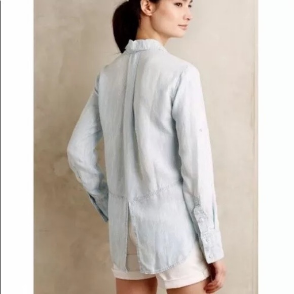 Cloth & Stone Split-Back Buttondown - Picture 2 of 10